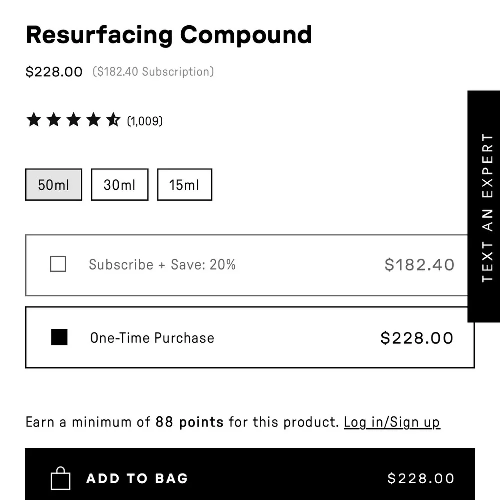 U beauty resurfacing body compound new 80ml $128 new